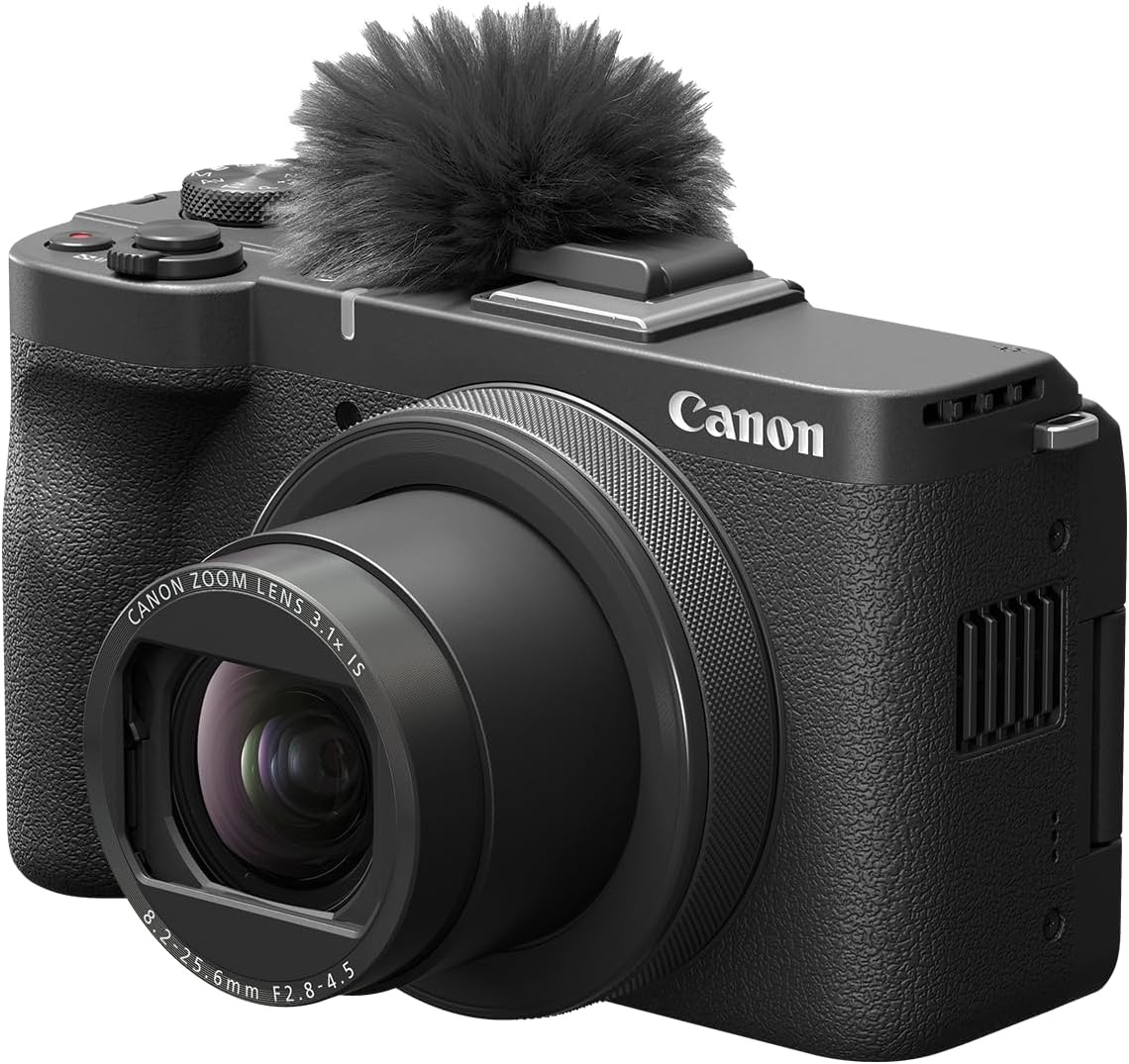 image:imageCanon PowerShot V1 Hybrid Camera Builtin UltraWideAngle Zoom Lens 4K Video Vlogging Live Streaming Content Creation Compact Design