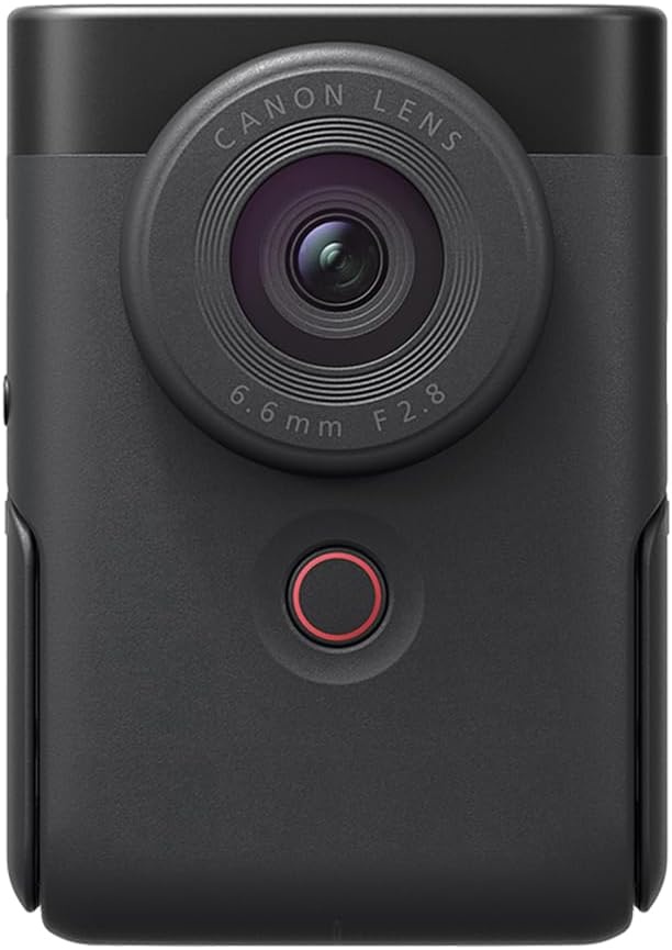 image:imageCanon PowerShot V10 Compact Vlogging Camera 1 CMOS Sensor 4K Video Streaming Builtin WideAngle Zoom Lens FlipLCD amp Stereo Mic Image Stabilization Creator Studio in Your Pocket BlackBlack
