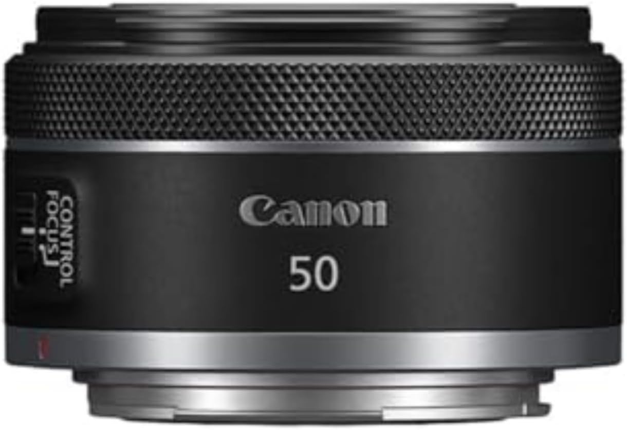 image:imageCanon RF50mm F18 STM Lens Mirrorless Lens Fixed Focal Length Compatible with EOS R Series Mirrorless Cameras Compact Lightweight Design Portraits Landscapes Photography BlackLens Only