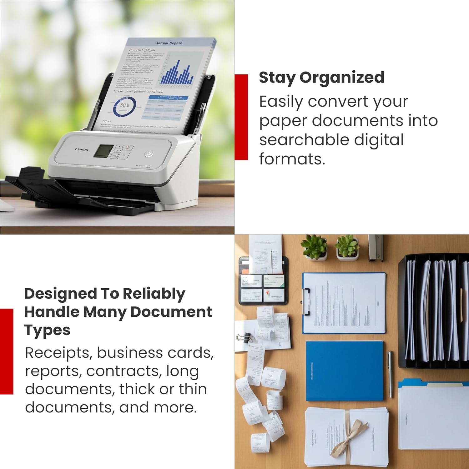 image:imageCanon imageFORMULA R40II Office Document ScannerR40II Document ScannerNew