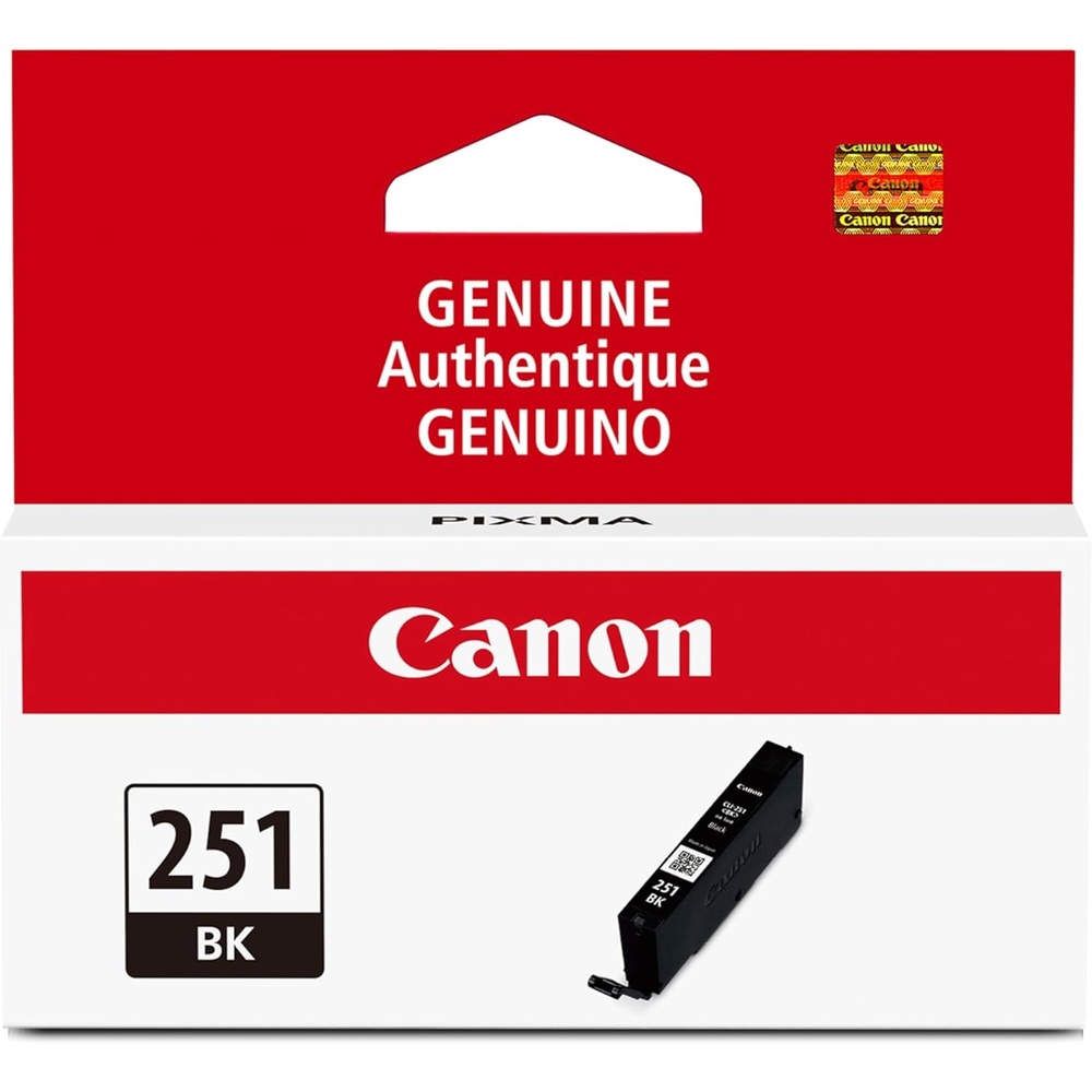 image:imageCanon CLI251 BKCMY 4PK Compatible to MG6320 iP7220 MG5420 MX922 MG7120 MG6420 MG5520 iX6820 iP8720 MG7520 MG6620 MG5620