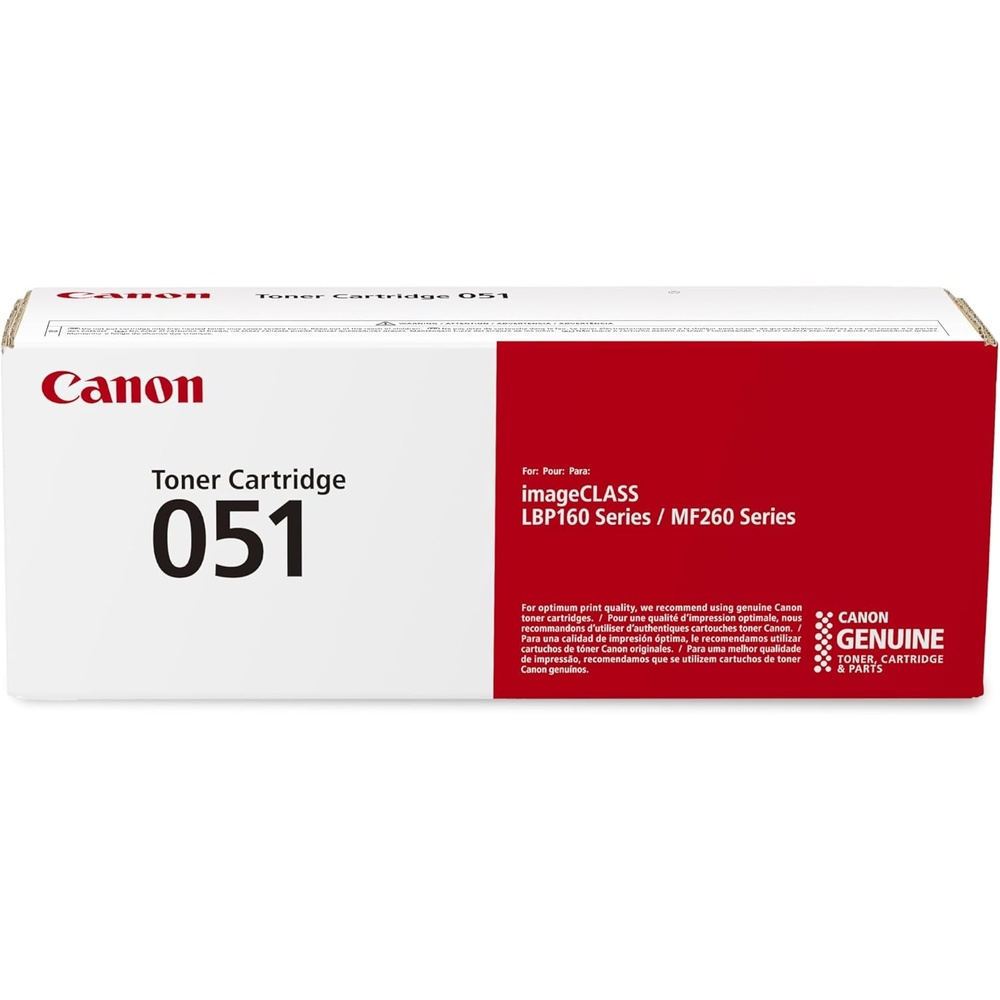 image:imageCanon Genuine 051 Black Toner Cartridge Compatible with LBP162dw MF264dw MF267dw MF269dw MF269dw VPCanon GENUINE Toner Black Standard