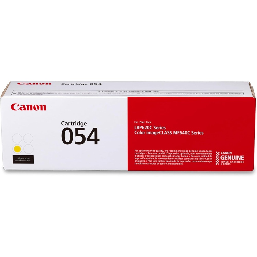 image:imageCanon Genuine 054 Black Toner Cartridge Compatible with LBP622Cdw LBP623Cdw MF641Cdw MF642Cdw MF644CdwYellow
