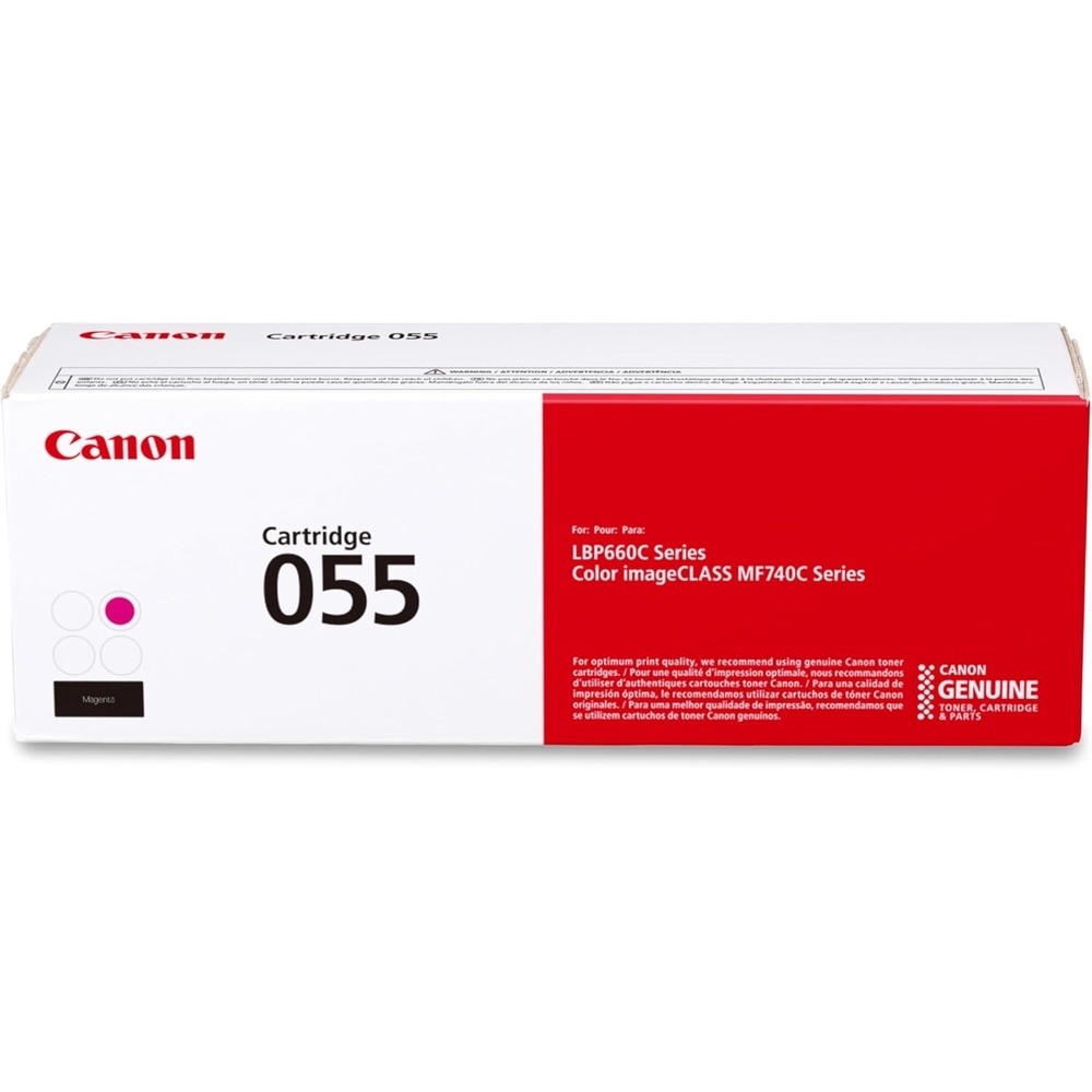 image:imageCanon Genuine 055 Yellow Toner Cartridge Compatible with LBP664Cdw MF741Cdw MF743Cdw MF745Cdw MF746CdwMagenta
