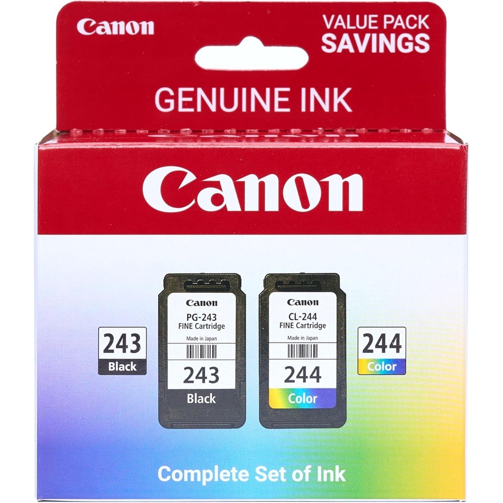 image:imageCanon PG243 Genuine Black Ink Cartridge Compatible with iP2820 MX492 MG2420252029202922292430202525 TS3120302302a20245203320Black and Color
