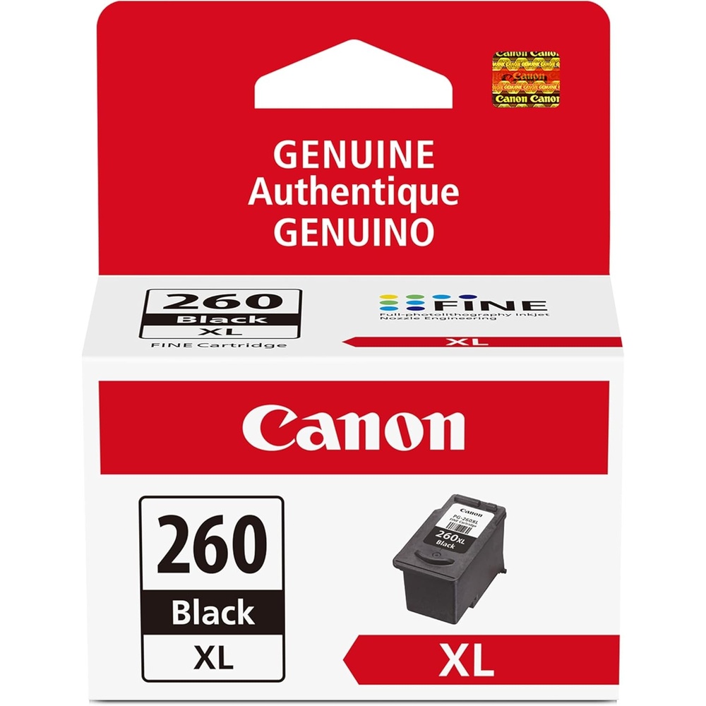 image:imageCanon PG260 XL Genuine Black Ink Cartridge Compatible with TS532064206420aTR70207020aExtra Large