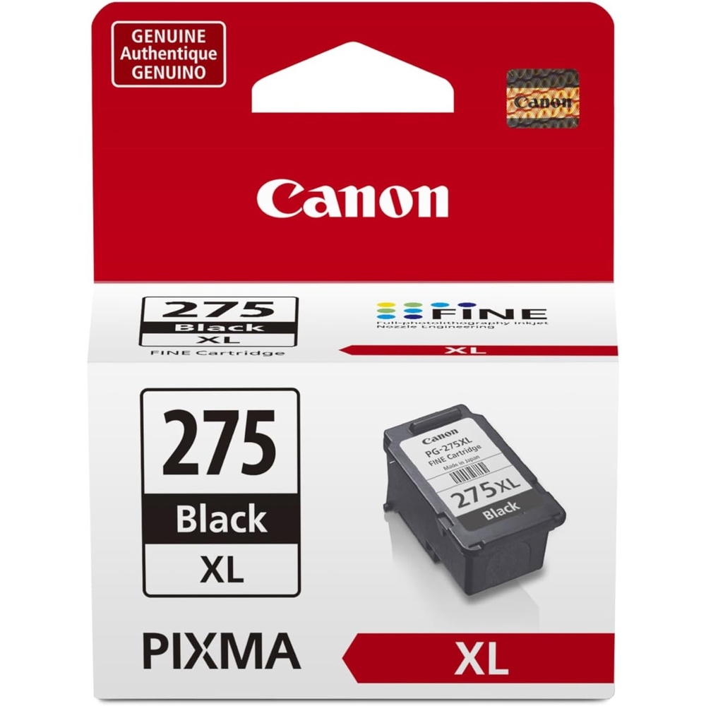 image:imageCanon PG275 XL Genuine Black Ink Cartridge Compatible with TS35203522 TR47204722 TR4723TR4725Black XL