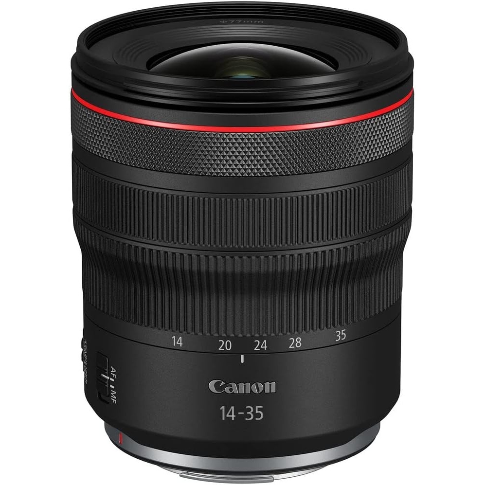 image:imageCanon RF1435mm F4 L is USM Lens WideAngle Zoom Lens Compatible with EOS R Series Mirrorless Cameras BlackLens Only