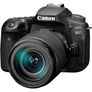 image:imageCanon DSLR Camera EOS 90D with 18135 is USM Lens  Builtin WiFi Bluetooth DIGIC 8 Image Processor 4K Video Dual Pixel CMOS AF and 30 Inch VariAngle Touch LCD Screen BlackBody and Lens