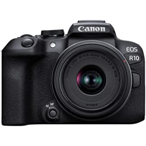 image:imageCanon EOS R10 Mirrorless Camera with RFS 1845mm Lens KitR10 1845 IS STM