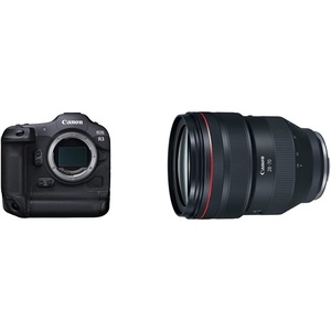 image:imageCanon EOS R3 Mirrorless Camera Body Only FullFrame Camera 6K 60p RAW 4K 120p Video 241 Megapixel CMOS Sensor DIGIC X Image Processor for Sports Action BlackBody  RF2870