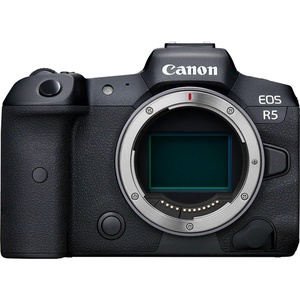 image:imageCanon EOS R5 Mirrorless Camera RF24105mm F4 L is USM Lens Kit FullFrame Hybrid Camera 8K Video 45 Megapixel CMOS Sensor DIGIC X Image Processor Up to 12 FPS RF Mount BlackBody Only