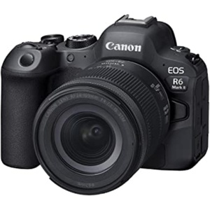 image:imageCanon EOS R6 Mark II Mirrorless Camera RF24105mm F471 is STM Lens Kit FullFrame Hybrid Camera 242 Megapixel CMOS Sensor Photo and Video Capabilities Black24105 STM Kit