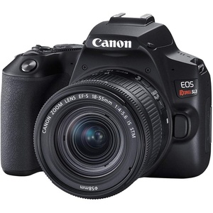 image:imageCanon EOS Rebel SL3 Digital SLR Camera with EFS 1855mm Lens kit Builtin WiFi Dual Pixel CMOS AF and 30 Inch VariAngle Touch Screen Black