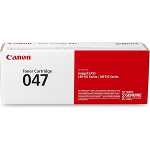 image:imageCanon Genuine 047 Black Toner Cartridge Compatible with LBP113w MF113wCanon GENUINE Toner 047