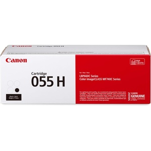 image:imageCanon Genuine 055 Black Toner Cartridge High Capacity Compatible with LBP664Cdw MF741Cdw MF743Cdw MF745Cdw MF746CdwBlack