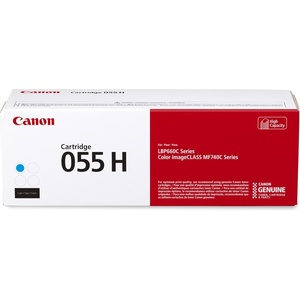 image:imageCanon Genuine 055 Black Toner Cartridge High Capacity Compatible with LBP664Cdw MF741Cdw MF743Cdw MF745Cdw MF746CdwCyan
