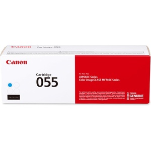image:imageCanon Genuine 055 Yellow Toner Cartridge Compatible with LBP664Cdw MF741Cdw MF743Cdw MF745Cdw MF746CdwCyan