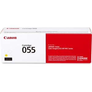 image:imageCanon Genuine 055 Yellow Toner Cartridge Compatible with LBP664Cdw MF741Cdw MF743Cdw MF745Cdw MF746CdwYellow