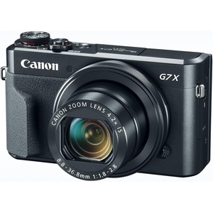 image:imageCanon PowerShot Digital Camera G7 X Mark II with WiFi amp NFC LCD Screen and 1inch Sensor  Black 1001066C001Camera Only