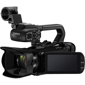 image:imageCanon XA65 Pro Camcorder 123 4K UHD CMOS Sensor 20x Optical Zoom 800x Digital Zoom Image Stabilization 3GSDI HDMI USB Live Streaming Time Stamp OnScreen Display Recording XLR Audio Inputs