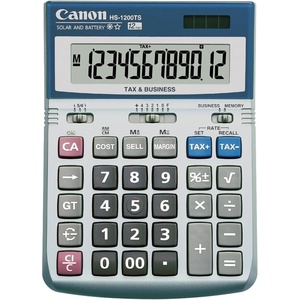 image:imageCanon Office Products HS1200TS Business Calculator Black 4 78 x 6 784 78 x 6 78