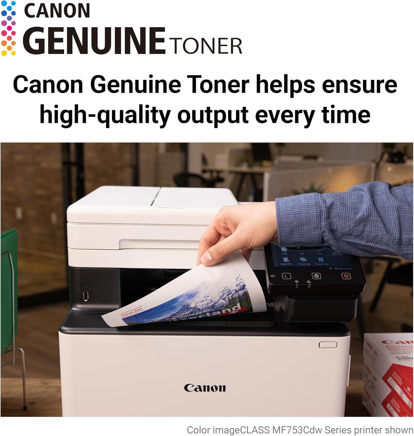 image:imageCanon Genuine 069 Black Toner Cartridge Compatible with MF753Cdw MF751Cdw LBP674CdwMagenta