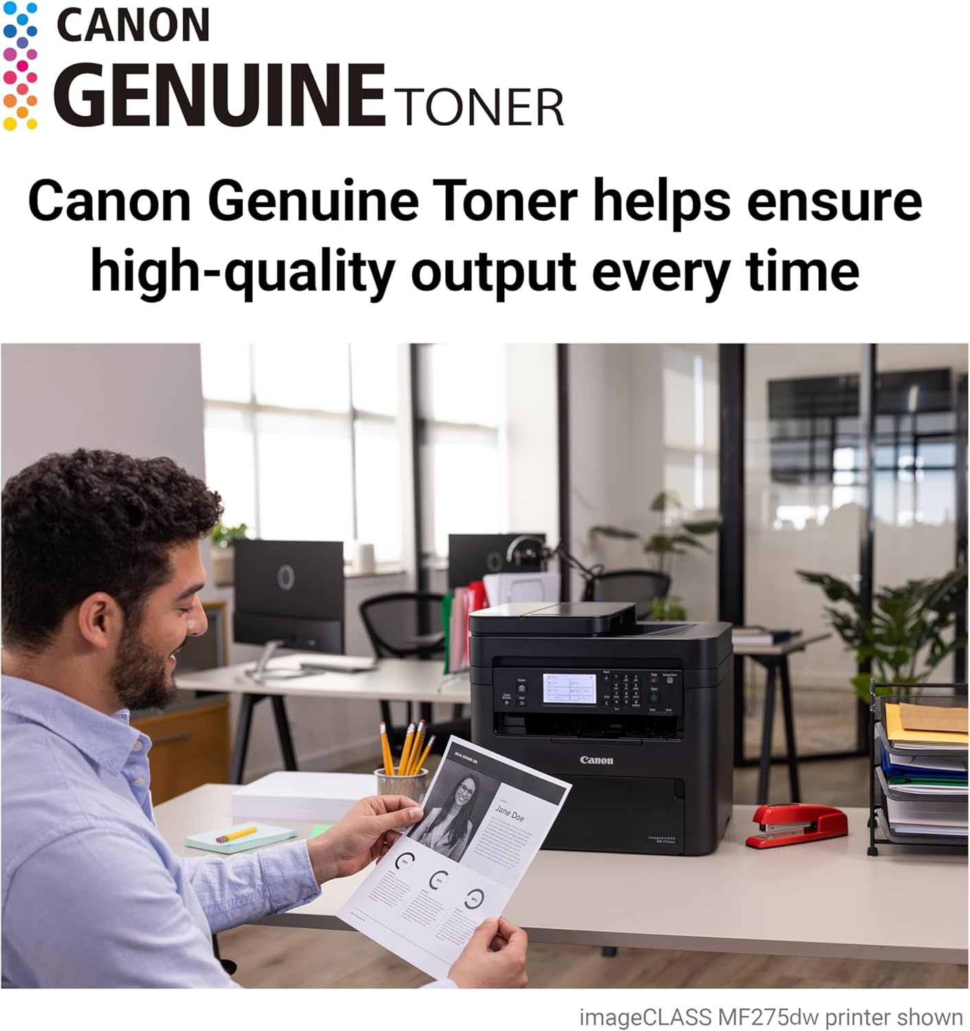 image:imageCanon Genuine 137 Black Toner Cartridge Compatible with LBP151dw MF210 Series MF220 Series MF230 Series MF240 Series D5702 Pack