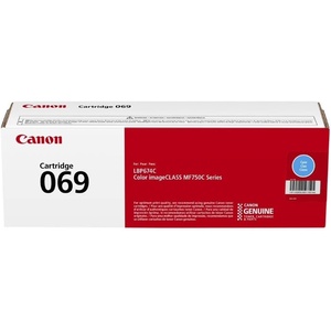 image:imageCanon Genuine 069 Black Toner Cartridge Compatible with MF753Cdw MF751Cdw LBP674CdwCyan